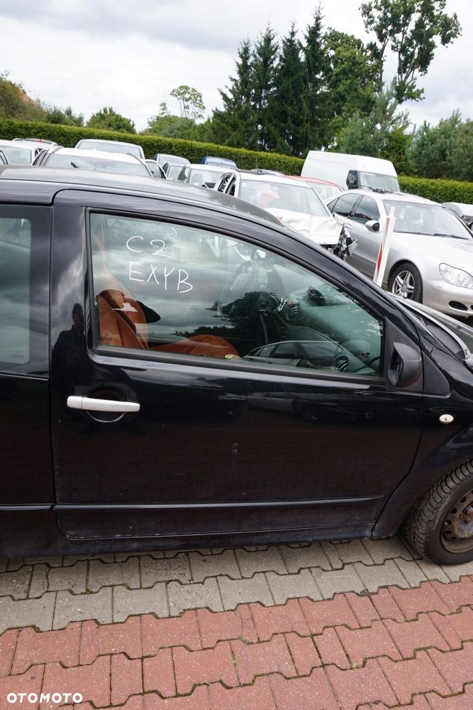 DRZWI PRZEDNIE PRAWE C2 PH1 EXYB  CZARNY CITROEN 2003-2005 - 1