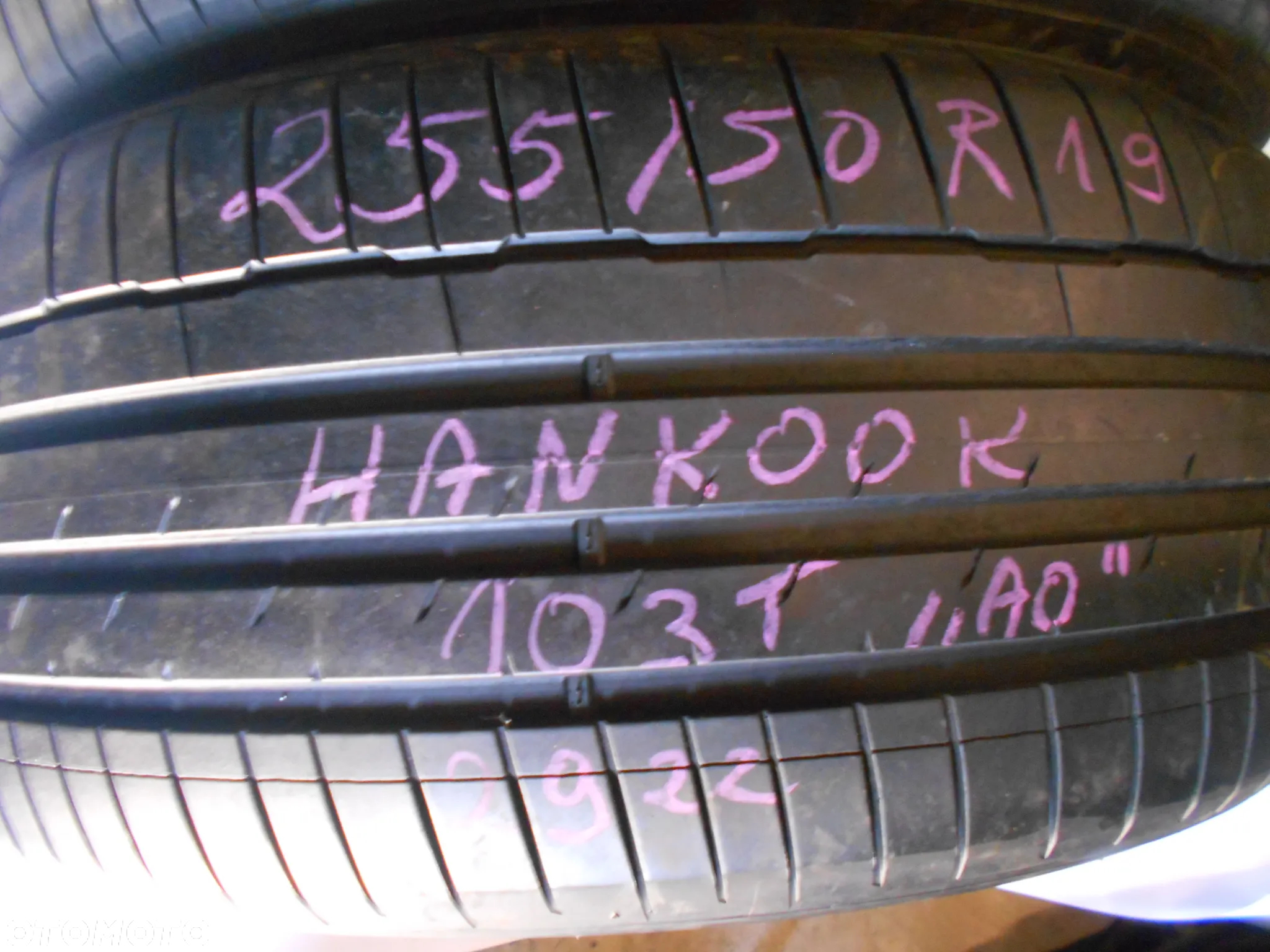 OPONY 255/50R19 HANKOOK VENTUS S1 EVO 3 EV AO DOT 3922 7MM - 3
