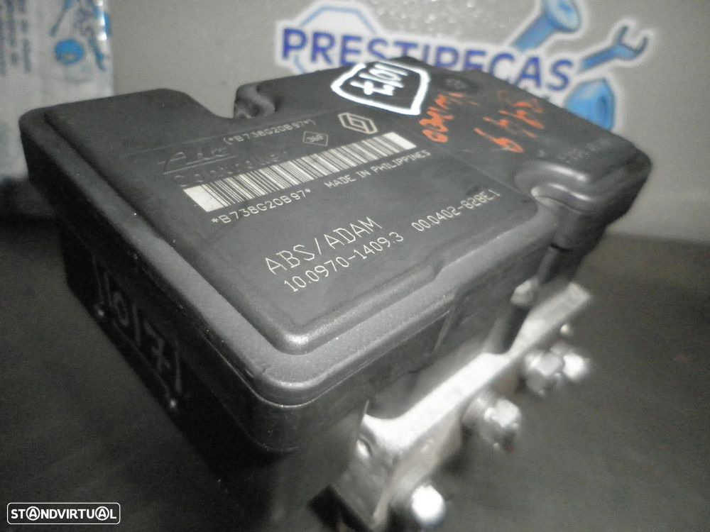 Abs 10097014093   000402828E1 RENAULT TWINGO 2 FASE 1 2008 1.2I 75CV 3P PRETO - 3