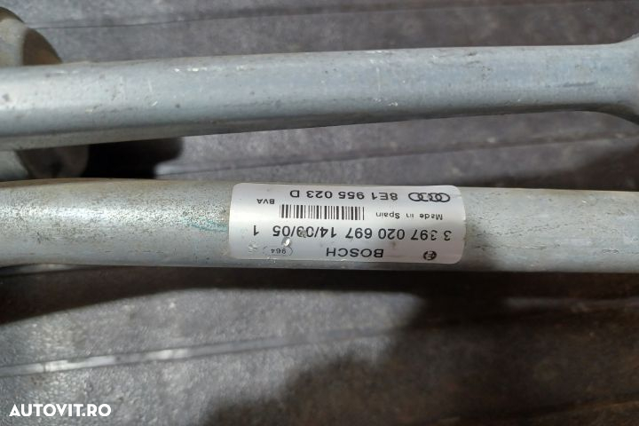Ansamblu stergatoare parbriz volan pe stanga 8E1955023D 8E1955023D Au - 3