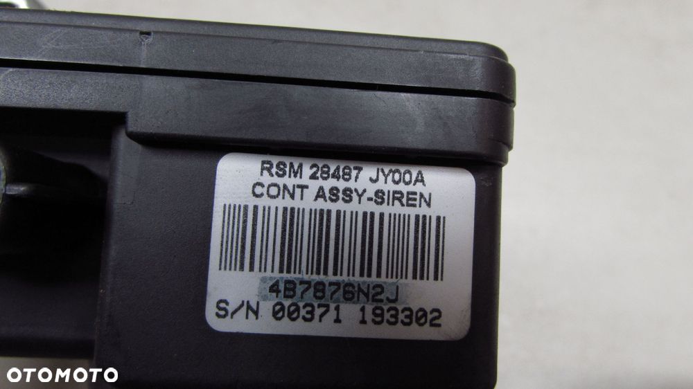 RENAULT KOLEOS I 2.0 DCI 07-11 SYRENA ALARMU 4B7876N2J 28487JYO0A - 5