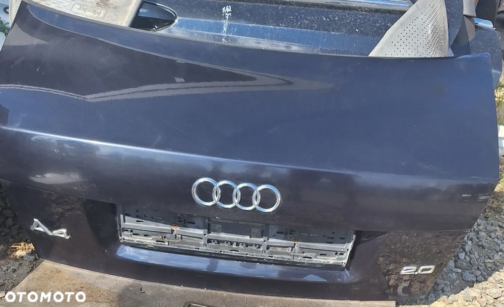 TYLNA KLAPA  -AUDI A4/ B6 SEDAN - GRANATOWA , KOLOR LZ5L - 2