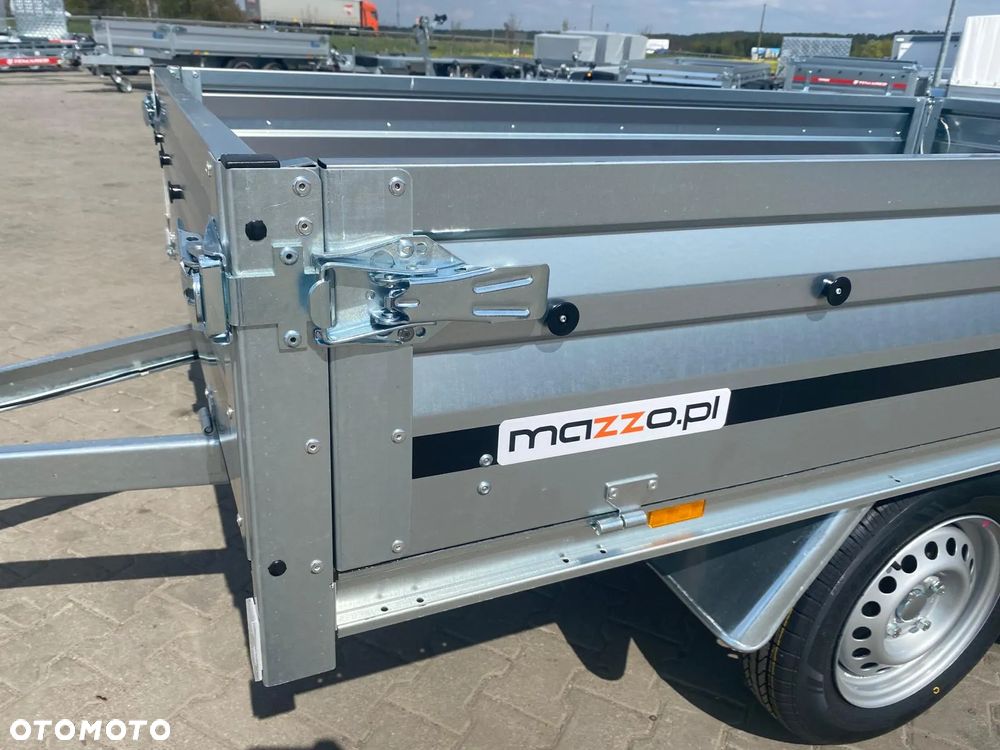 Brenderup Dostawa przyczepa platforma 2-osiowa 250x142x35cm DMC750kg koła pod spodem - 9