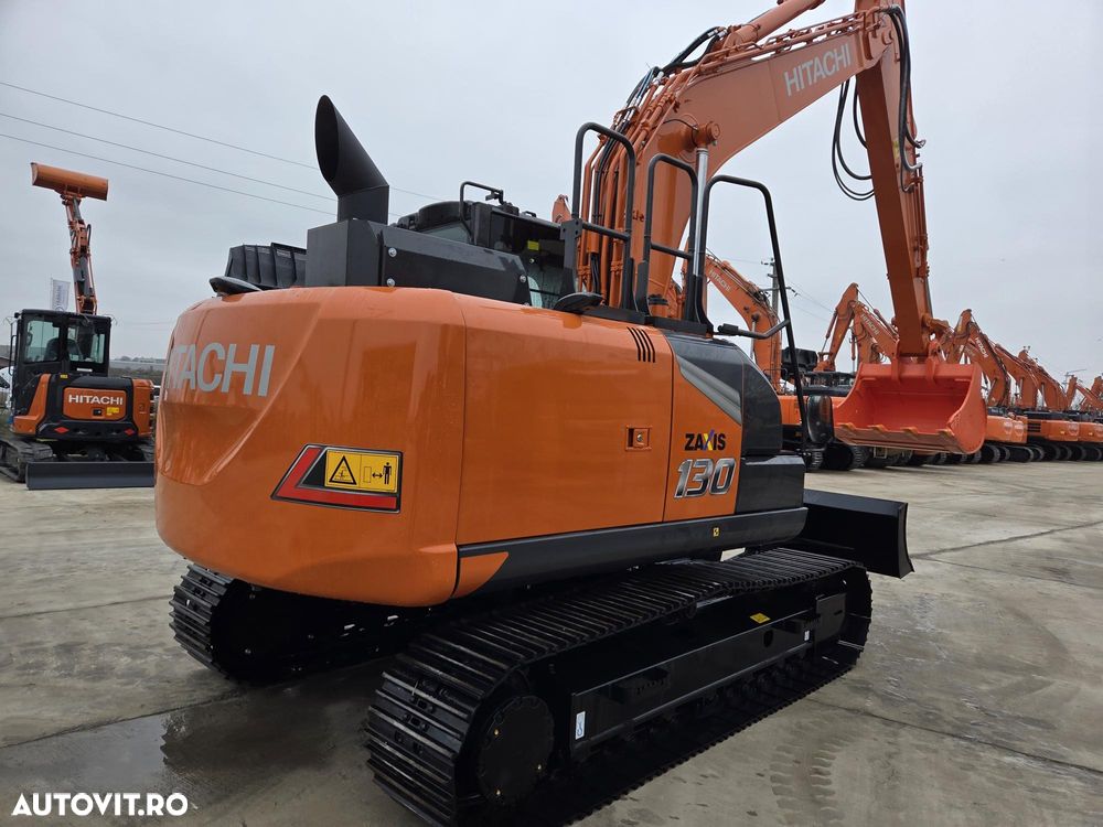 Hitachi LANDCROSS ZX130-7, 2025, 15,5t, LAMA, Ad sapare 7m, Inst picon, Inst rotire, camera spate, camere laterale, latime 2,49m, consum 5,5l/ora, ridica 7,5tone, garantie extinsa, posibilitate leasing-PROMOTIE 129.900 EUR+Tva - 6