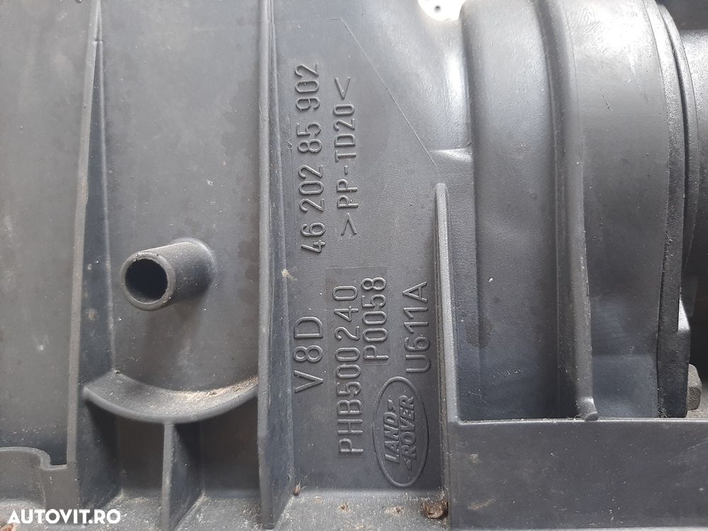 Carcasa Filtru Aer Debitmetru Aer Land Rover Range Rover Vogue 3.6 Tdv8 Motor 368DT An 2005-2006-20 - 10