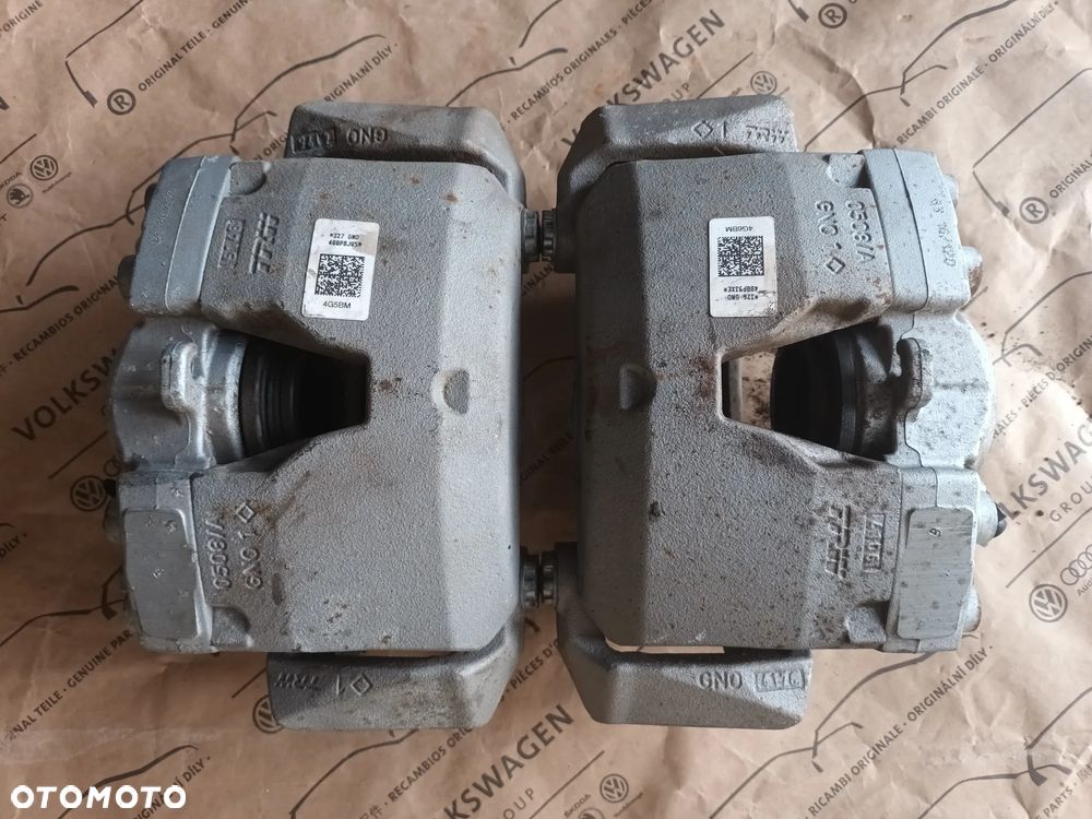 Zacisk hamulcowy przód Audi A6 C7 4G Lift TRW 0508/A 4G0105BM 4G0106BM 28km - 12