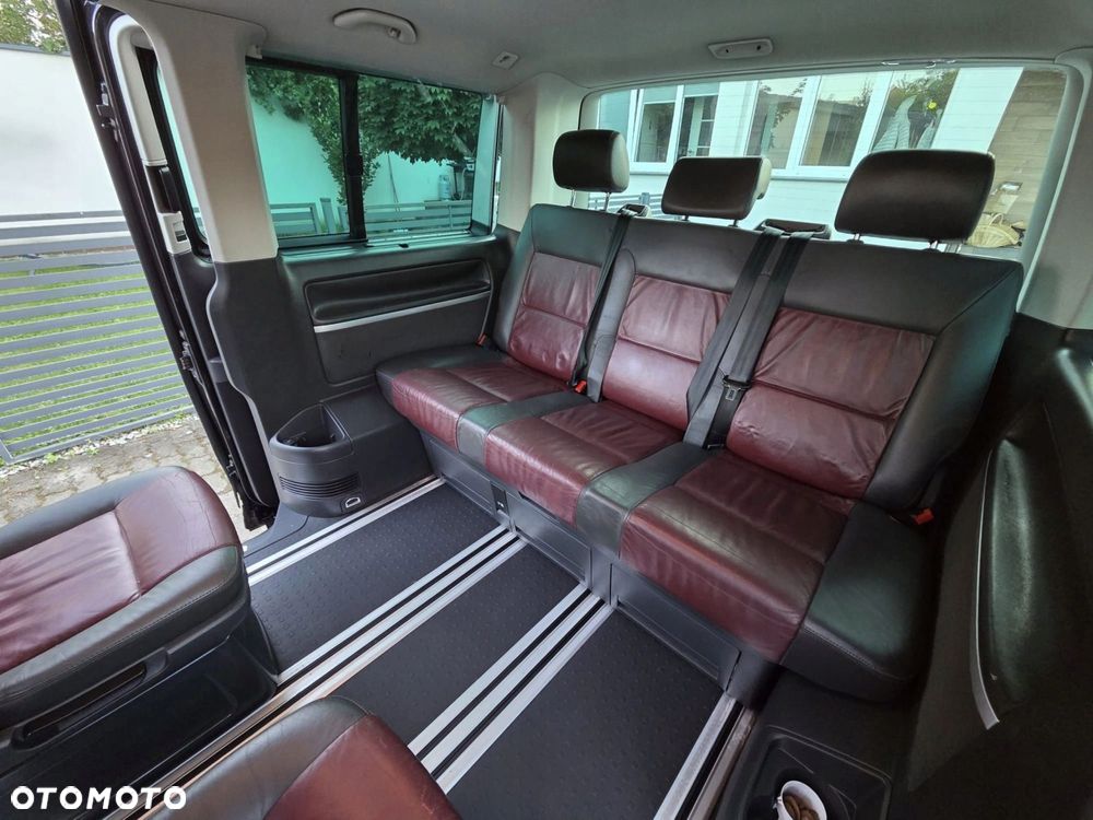 VW T5 T6 MULTIVAN HIGHLINE tapicerka szyny podłoga fotel 2drzwi SKÓRA - 11