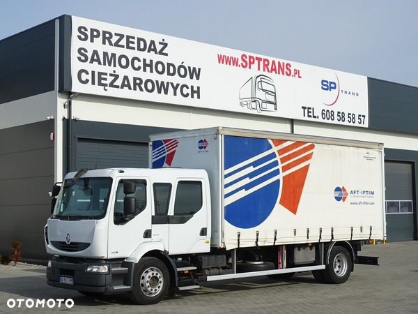 Renault MIDLUM 240 DXI 6 Osobowa Kabina Sprowadzony Firanka