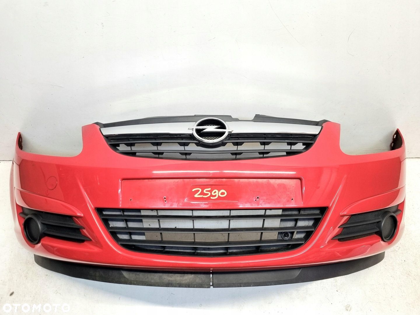 OPEL CORSA D 06-10 Zderzak przód przedni GRILL - 1
