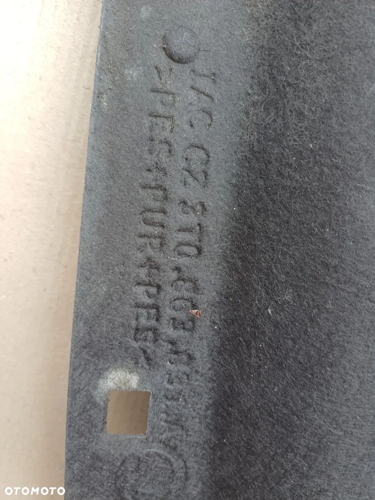 Wygłuszenie wyciszenie podbitka maski Skoda Superb II Lift 3T0863831A spinki - 12