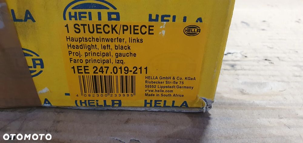 Lampa lewy przód przednia lewa VW Polo IV 9N Nowa TYC 1EE247019221 - 8