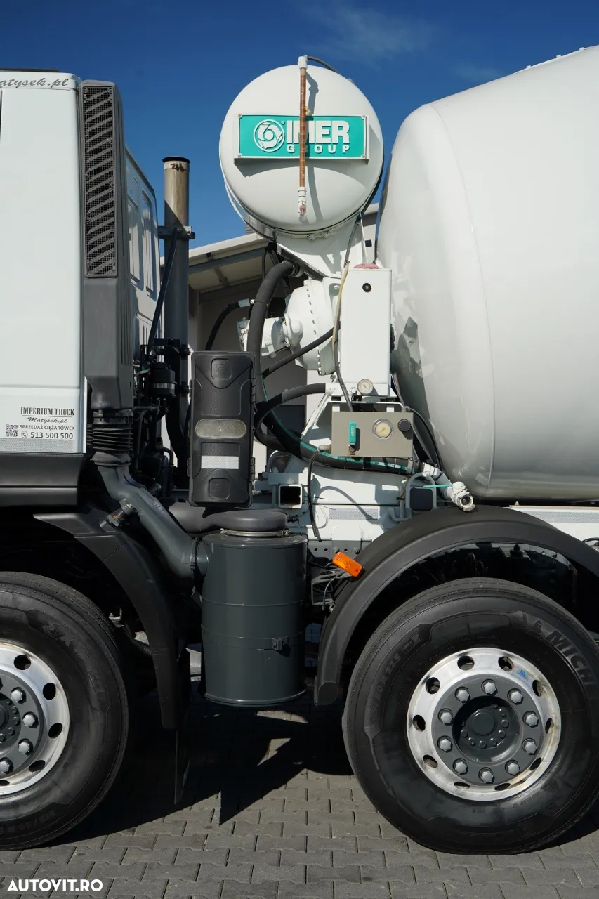 Iveco 400 SL X-WAY STRALIS / 8X4 / BETONIERĂ / IMER / ANVELOPE 100% / JANTE DIN ALIAJ / - 19