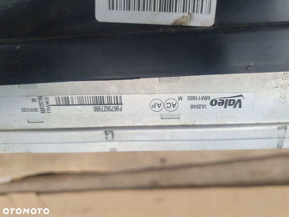 Pas Przedni Wzmocnienie Chłodnice Citroen C5X C5 X 1,2 9857943180 - 8