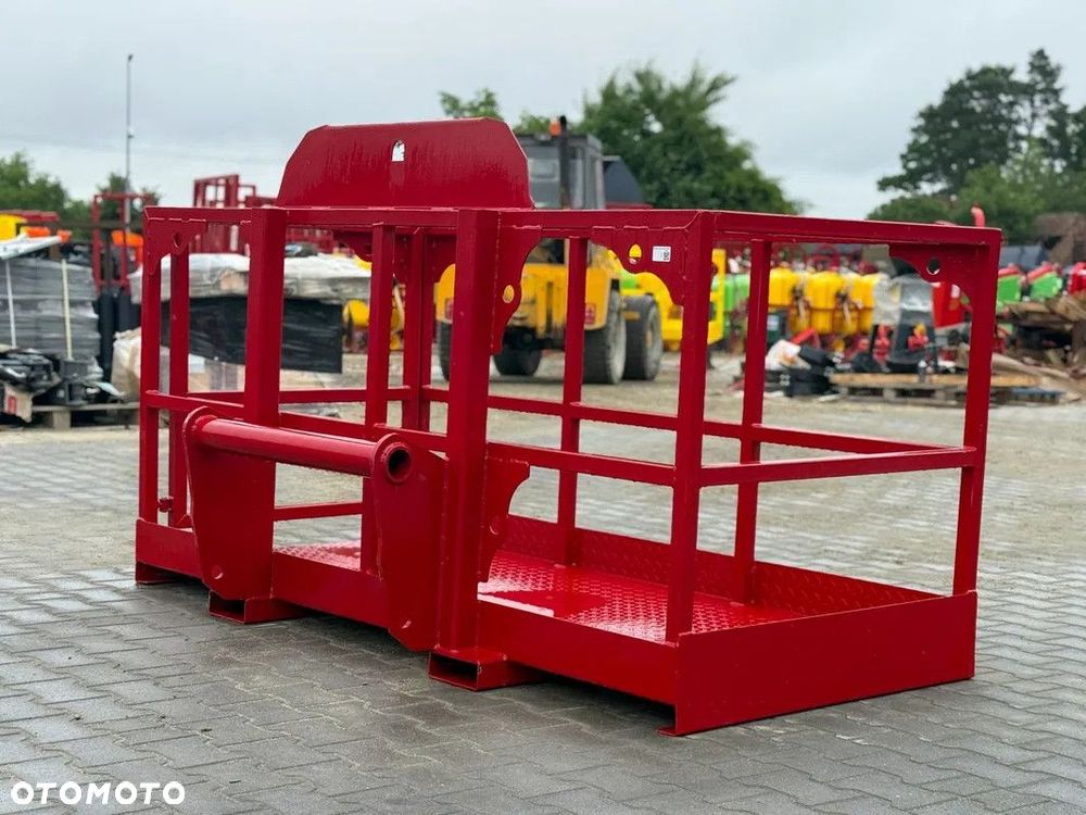 Kosz wysokościowy narzędziowy roboczy ładowarki teleskopowej kołowej JCB Manitou Merlo Class Case - 8