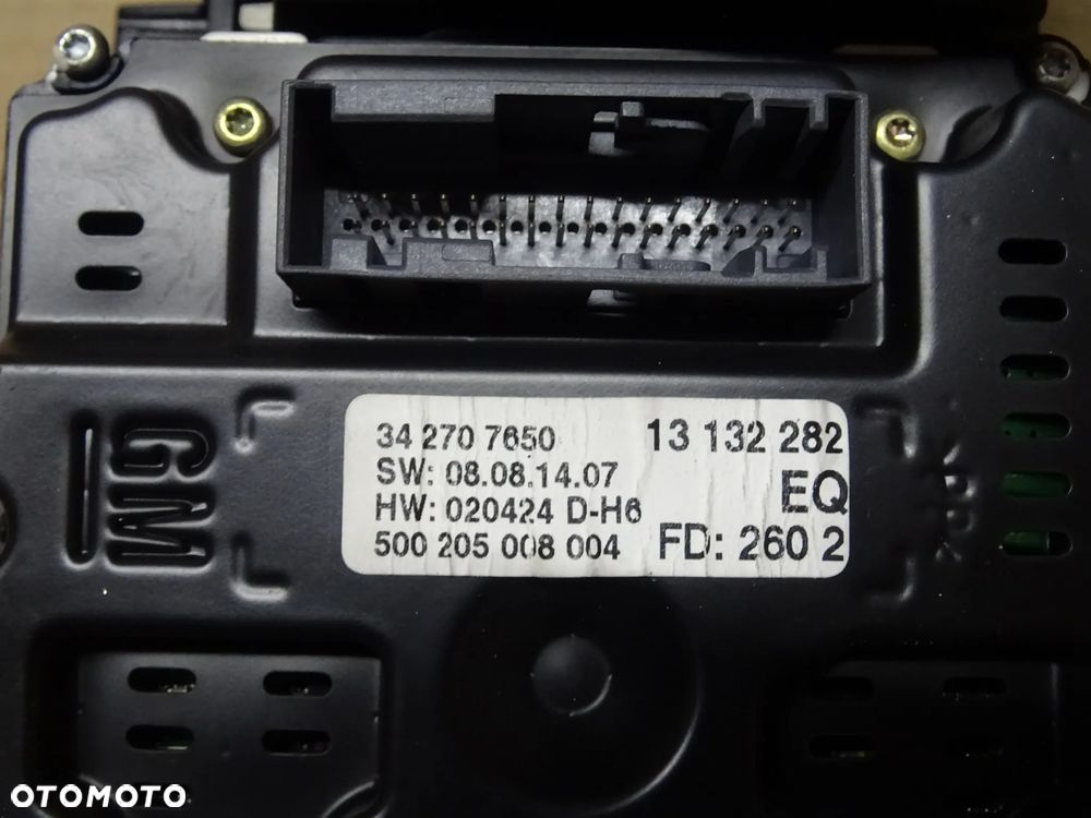 WYŚWIETLACZ MID MONITOR EKRAN KOMPUTER POKŁADOWY OPEL SIGNUM VECTRA C - 11