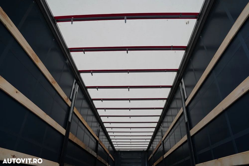 Fruehauf CORTINĂ / STANDARD / LIFT 2.000 kg / PODEA PUTERNICĂ CU BAIE / CONTENIER PENTRU PALEȚI - 20