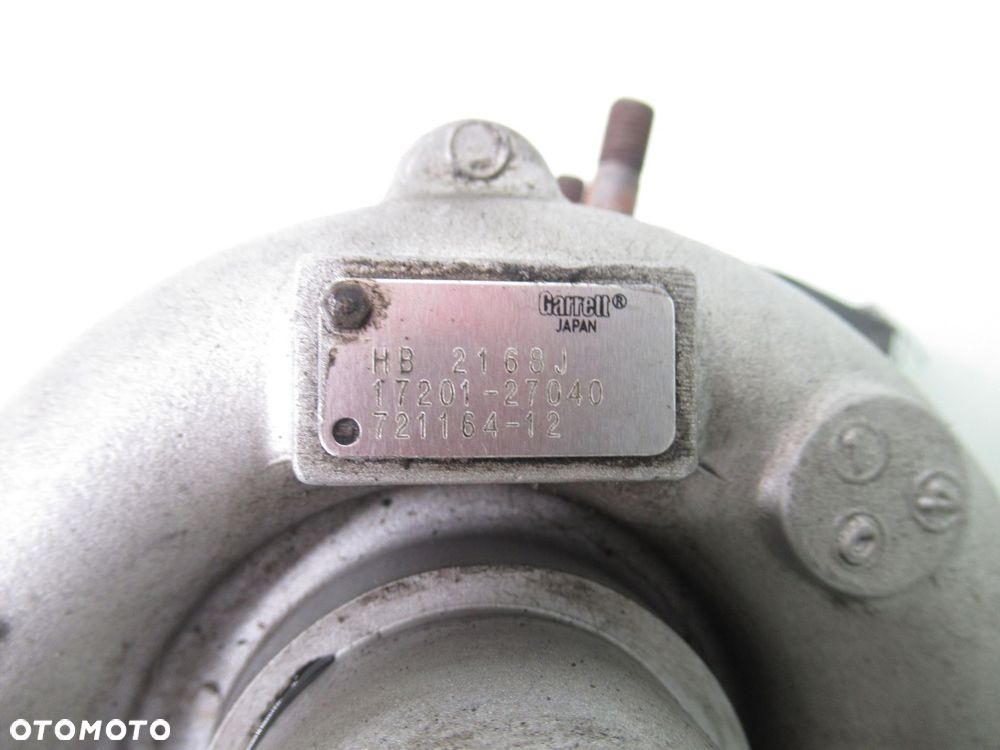 TURBOSPRĘŻARKA TOYOTA RAV 4 II 2.0 D-4D 1720127040 - 4