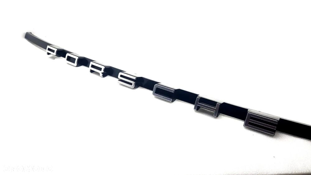 Emblemat Napis Tylnej klapy PORSCHE 911 992 CZARNY I CHROMOWANY 992807659D - 1