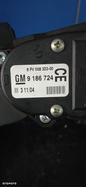 Potencjometr pedał gazu Opel Vectra C Signum 9186724 - 3