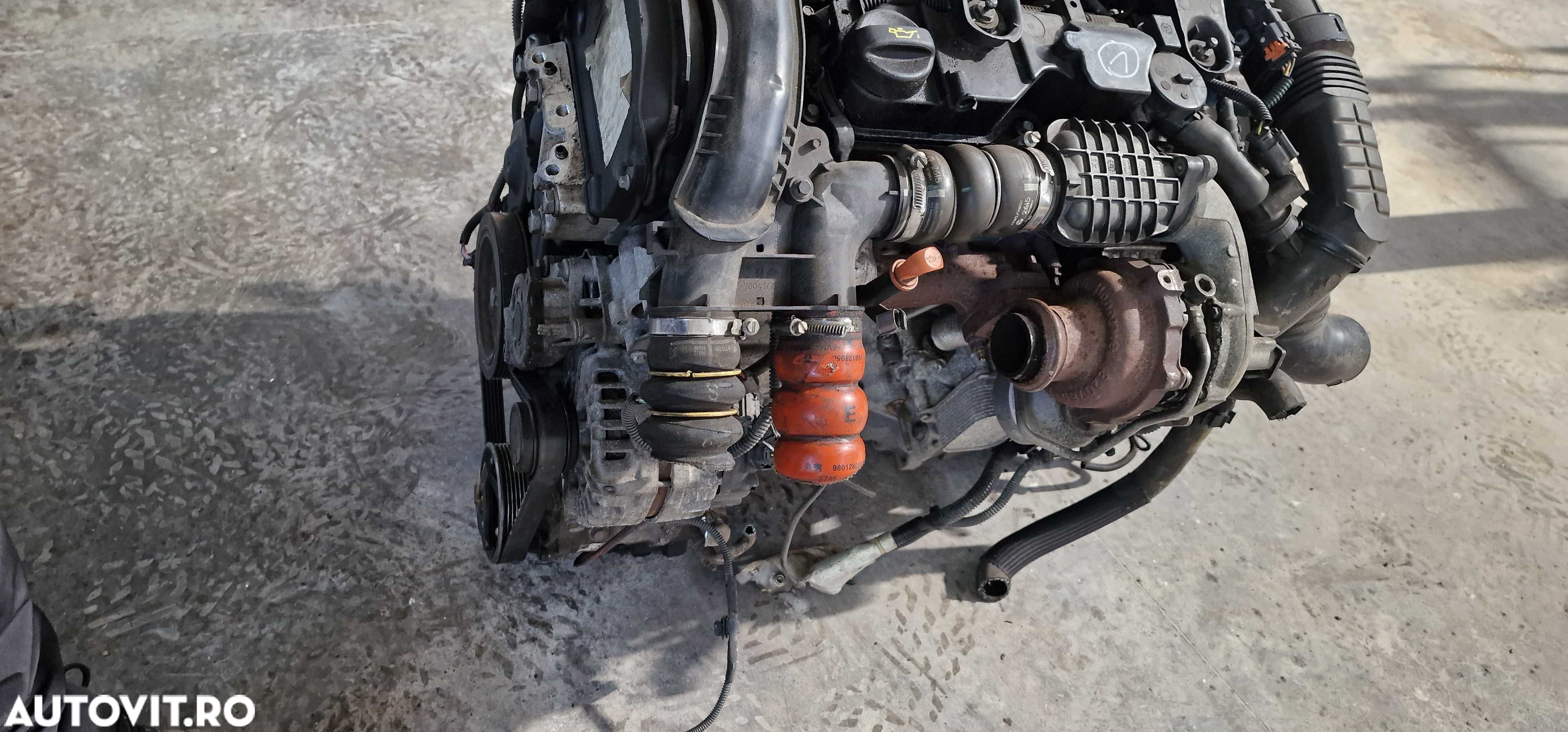 Motor 1.6HDI Peugeot Citroen Euro 6 73Kw 100CP - 1