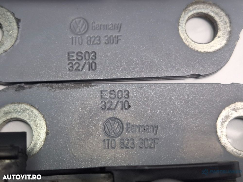 Balamale capota motor VOLKSWAGEN TOURAN 1T3 2010 - 2015 TDI CFHC 1T0823301F , 1T0823302F - 2