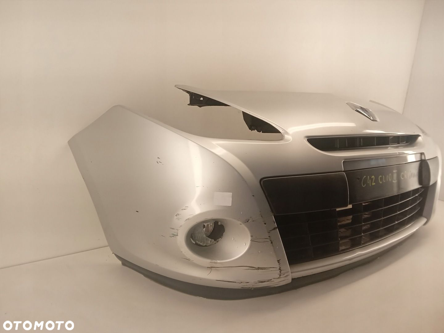 ZDERZAK PRZEDNI GRILL RENAULT CLIO III LIFT 09-12 CR1U - 2