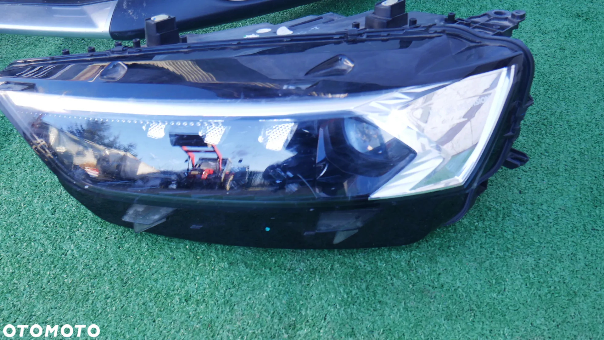 DS7 DS 7 DS-7 ZDERZAK PRZÓD GRILL ATRAPA LED DRL LEWY 9815740780 LAMPA LEWA PRZOD LED VISION EUROPA 9816527080 KIEROWNICA POWIETRZA ŚLIZGI - 15