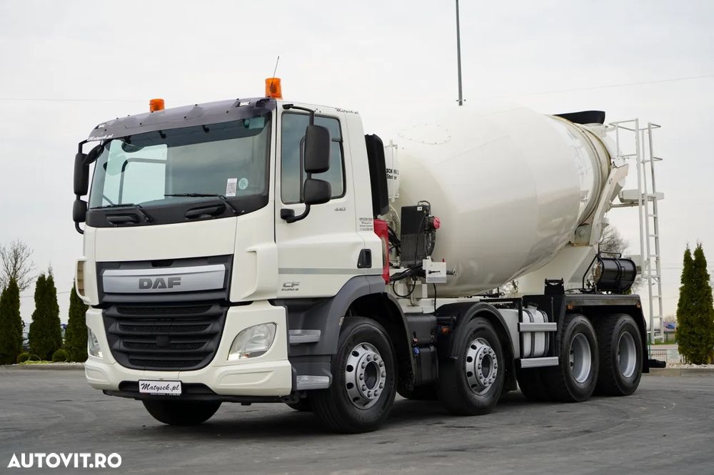 DAF CF 440 / 8x4 / BETONIERĂ SCHWING STETTER / BETONIERĂ 9 M3 / AUTOMATĂ / CAMERĂ / - 3