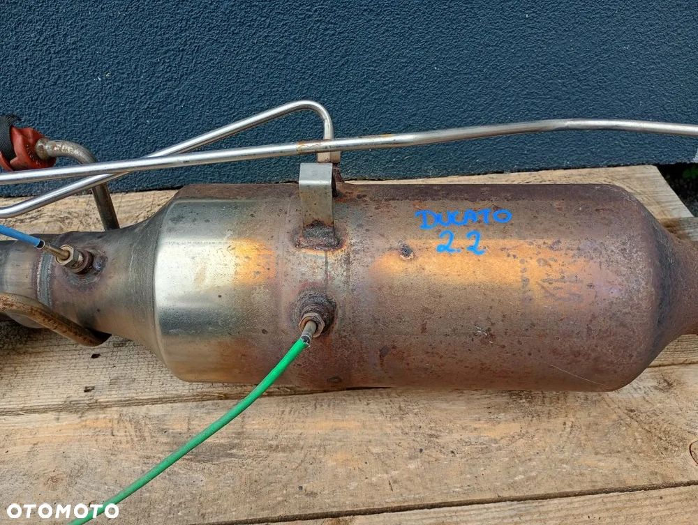 Katalizator Filtr DPF FAP Czujnik Sonda Fiat Ducato Boxer Jumper III 2.2 HDI Euro5 1366630080 - 4