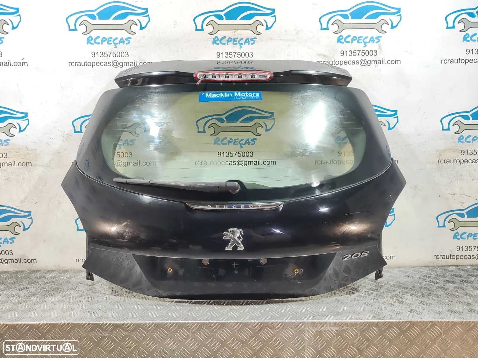 Porta Tampa Mala Peugeot 208 fase 1 2012 - 2019 - 1