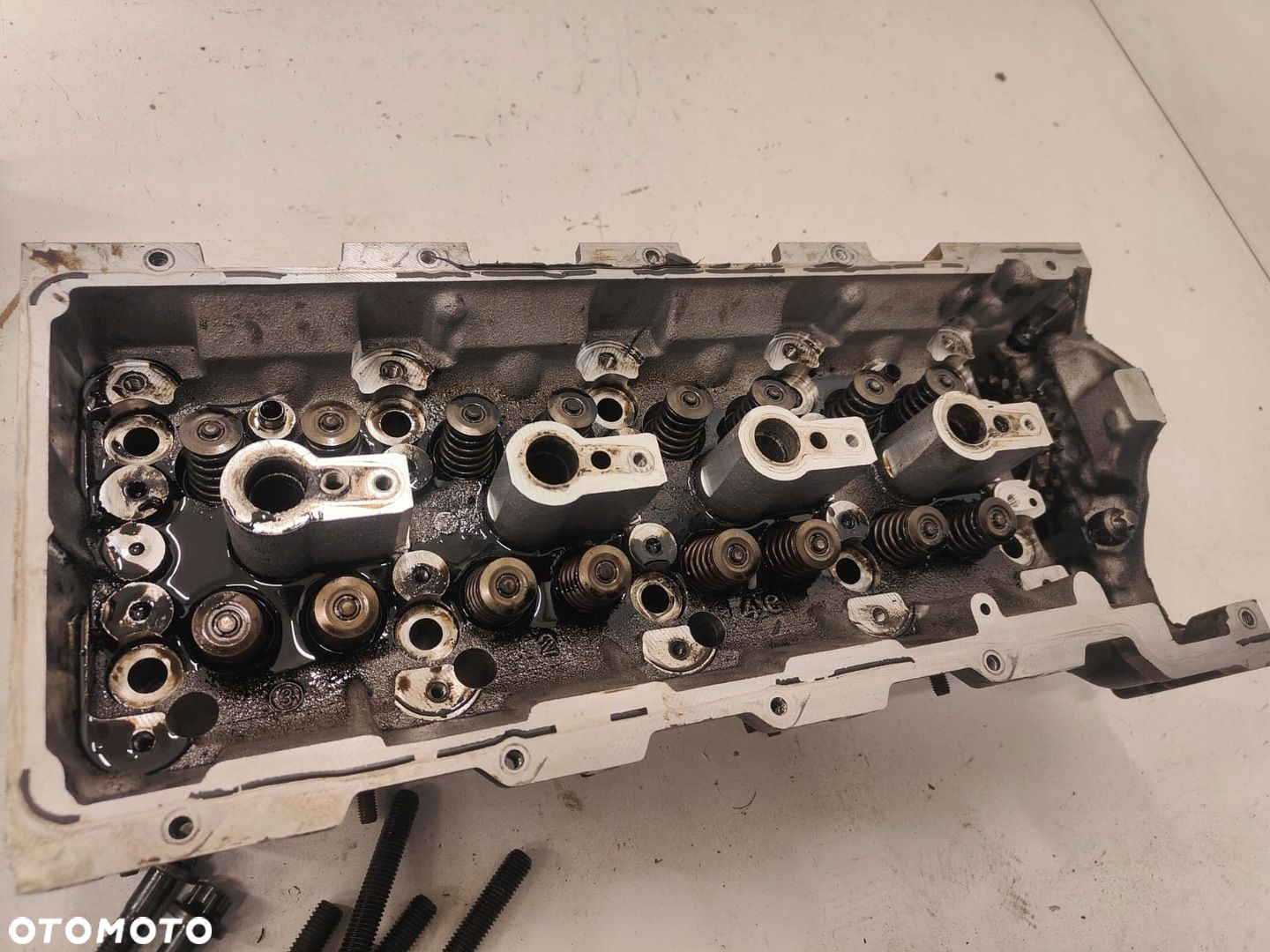 Mercedes w204 w211 w209 2.2 diesel om646 A6460100820 GŁOWICA SILNIKA WAŁKI - 6