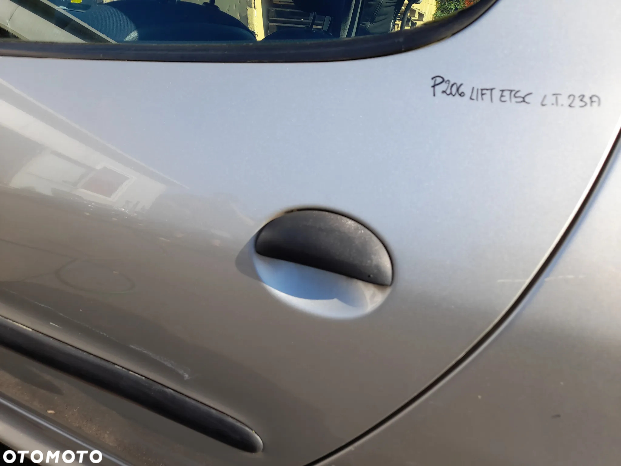 PEUGEOT 206 LIFT DRZWI LEWY TYŁ LEWE TYLNE ETSC - 3
