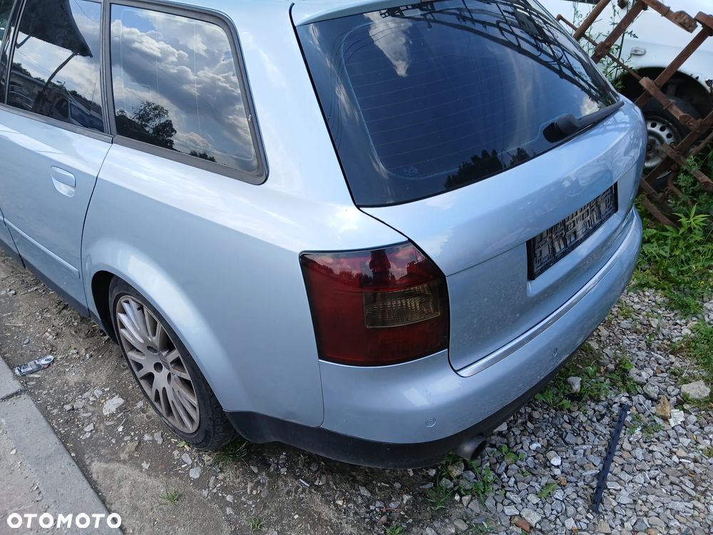 audi a4 b6 maska zderzak lampa grill błotnik drzwi zbiornik paliwa szyba lusterko klamka klapa - 5