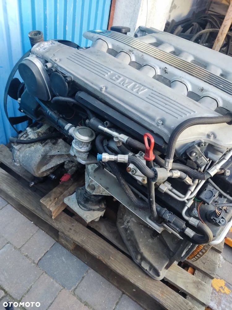 BMW N73 B60 E65 66  V12 kompletny silnik z komputer stacyjka kluczyk sterownik instalacja - 9