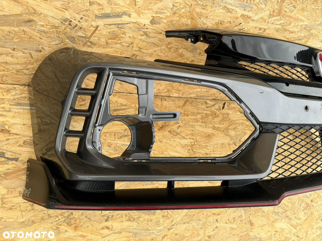 ZDERZAK PRZÓD PRZEDNI HONDA CIVIC X R-TYPE GRILL SPOILER KRATKA 71100-TGH-ZZ00 ORYGINAŁ - 3