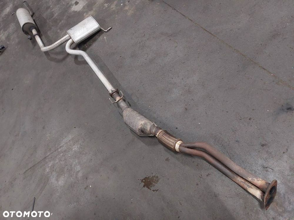 TŁUMIK WYDECH KOMPLET KATALIZATOR PUSTY VOLKSWAGEN PASSAT B5 1.8 20V - 2