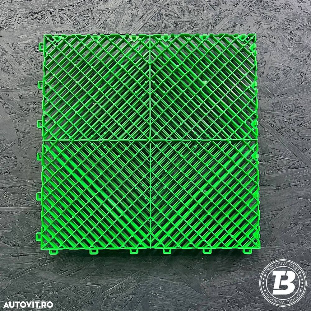 Pardoseala Modulara pentru Garaj si Ateliere Detailing - Verde - 9