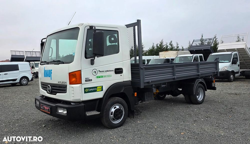 Nissan ATLEON 35TK35, EEV, 3.0 TDI, 150cp, 178.123 km,       EURO 5, basculabil 3 parti , 4.2m,  3.5 t, cat. B, 02/2013  , factura , SEAP, finantare PJ, rate PF - 11