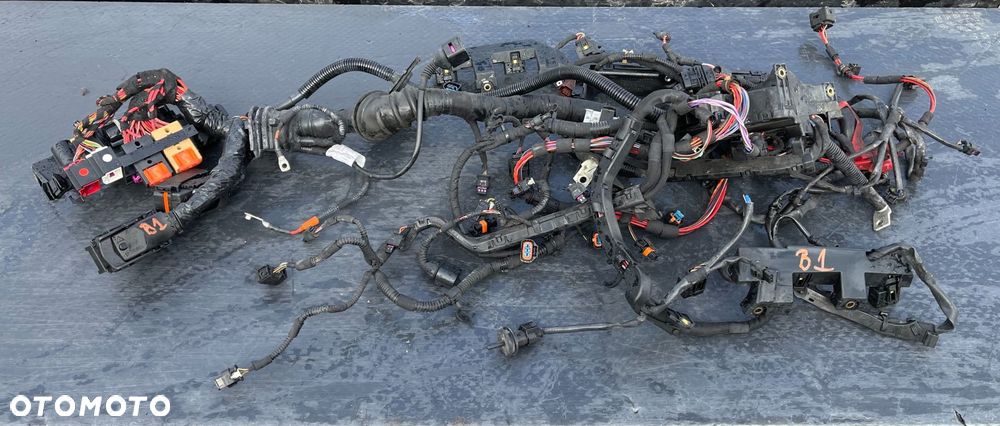 B1 PORSCHE MACAN S 2015 3.0 CTM KABLE WIĄZKA INSTALACJA 94660716100 - 1