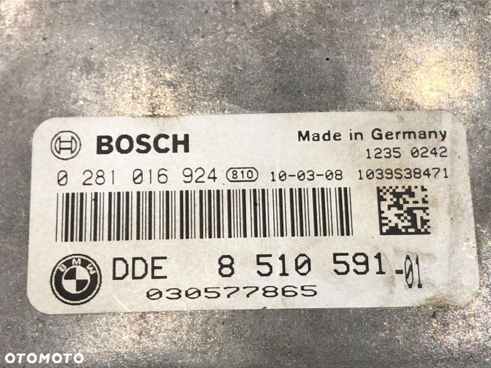 KOMPUTER SILNIKA  BMW 5 Touring (E61) 2004 - 2010 520 d 130 kW [177 KM] olej napędowy 2007 - 2010 - 4