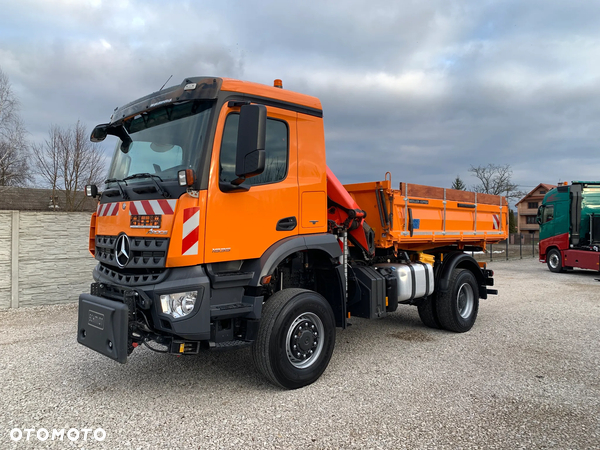 Mercedes-Benz AROCS 1835, 4X4, MEILLER + PALFINGER,