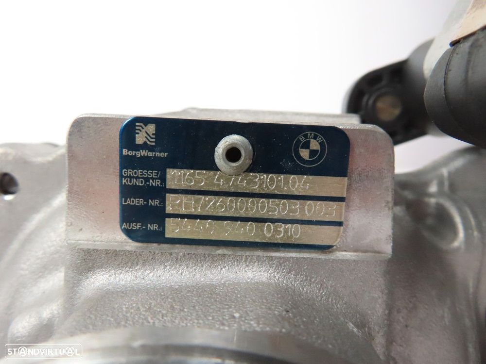 Turbo Seminovo/ Original BMW X1 (E84)/BMW 1 (F20)/BMW 3 (F30, F80)/BMW 3 Touring... - 4