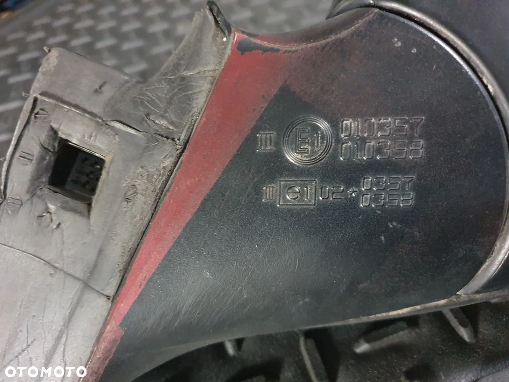 OPEL OMEGA B LUSTERKO ZEWNĘTRZNE PRAWE ELEKTRYCZNE 5PIN CZARNE POSIADAM 2SZT - 4