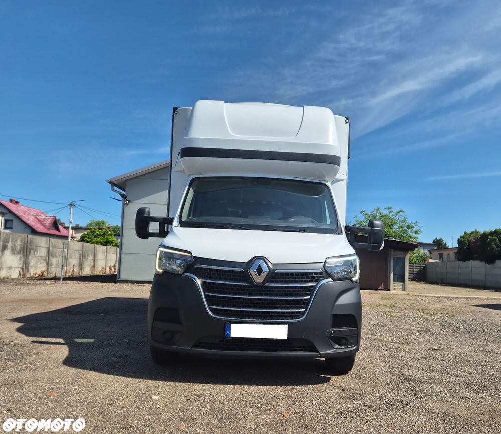 Renault MASTER FIRANA PLANDEKA 12EP 2.3 165KM SERWIS ASO BEZWYPADKOWY ZADBANY 2022 PODUSZKI FV23% REG. WYSOKOŚCI LED - 5