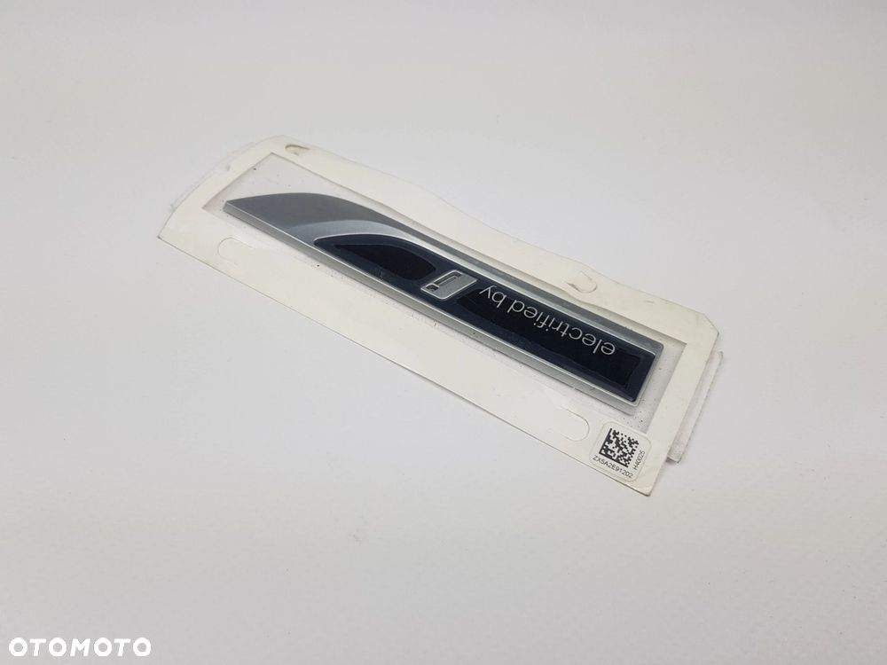 NOWY ORYGINALNY Emblemat Znaczek (electrified by i) BMW G30 G31 G38 5A2E912 - 4