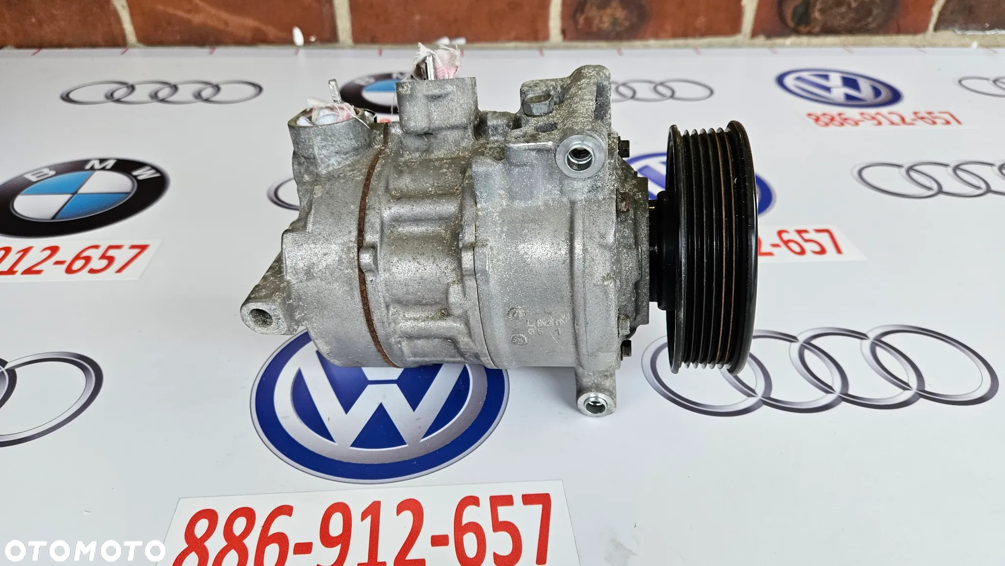 AUDI A3 8V VW GOLF 7 VII 1.6 TDI CLH Sprężarka klimatyzacji Pompa klimy 5Q0820803  DENSO - 5