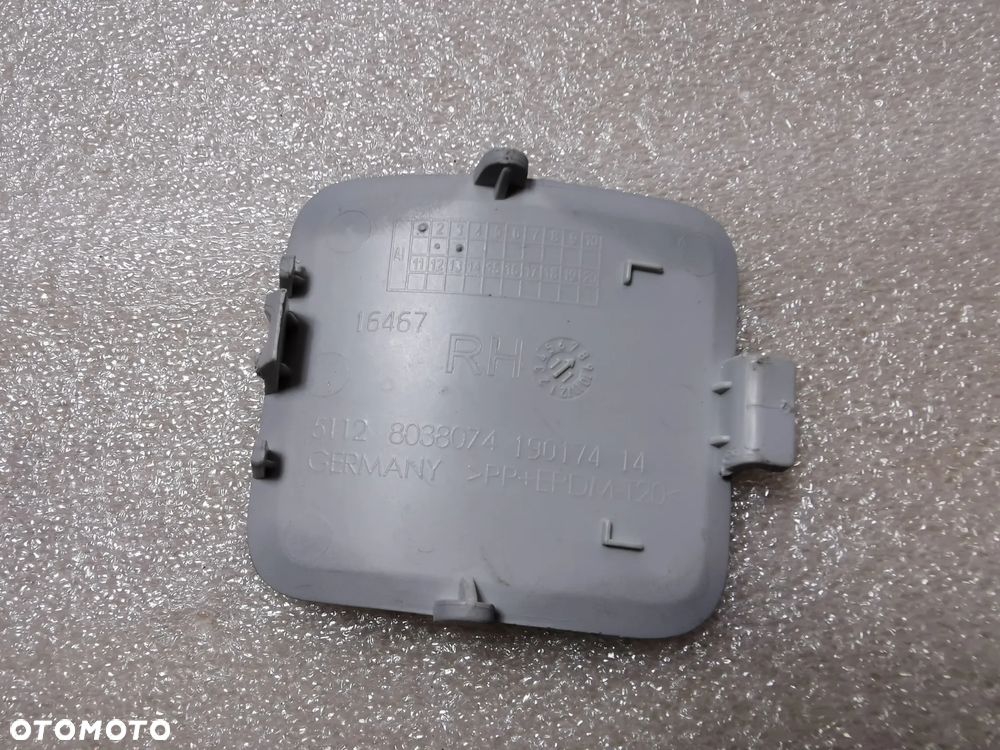 Bmw X1 E84 lci lift M Mpakiet Zaślepka haka prawy tył tylna prawa zderzaka NOWA OEM - 2