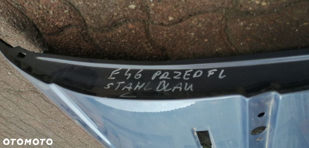 Błotnik przód lewy BMW E46 STAHLBLAU - 6