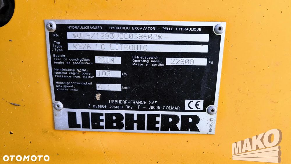 Liebherr R906 LC Litronic - 23