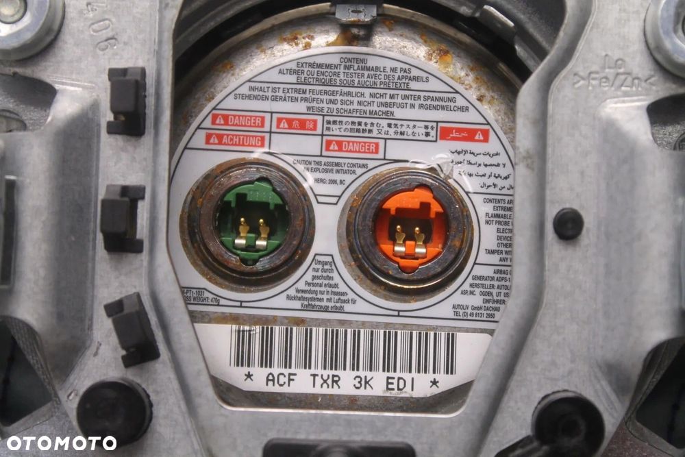PODUSZKA AIRBAG KIEROWCY AUDI TT 8J 06- 8J0880201D - 5